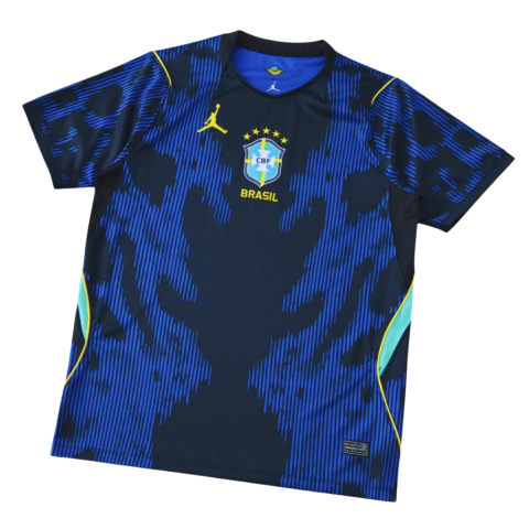 Camisa Seleção Brasileira II 2026/27 - Torcedor Jordan - Azul e preta