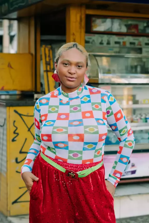 Blusa de tule BEM BRASIL