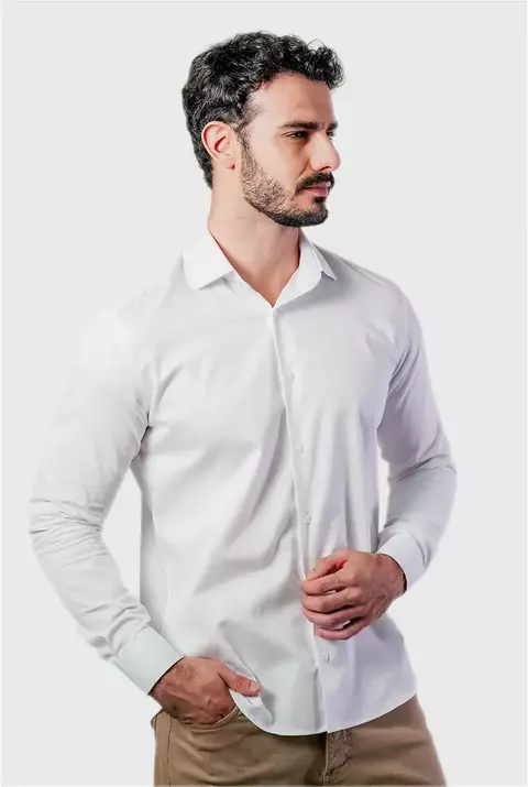 Camisa Manga Longa Ruth Premium - 100% Algodão