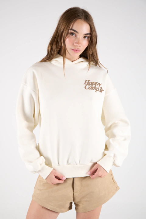 #26045 - Buzo frisa con efecto puff "happy camper"