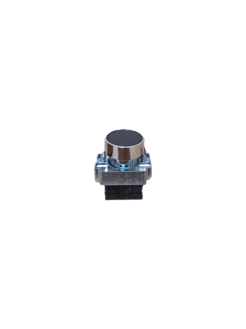 Pulsador p/panel Ø29/22 Botón rasante NEGRO 1Na BAW