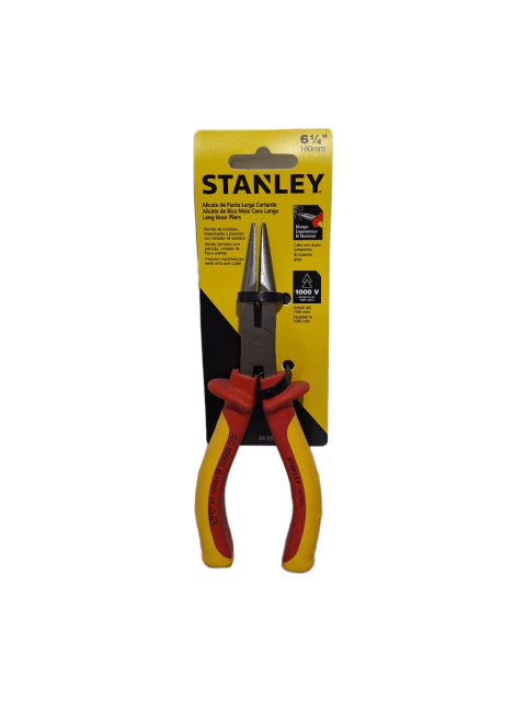 Alicate de Punta Larga Cortante STANLEY 160mm