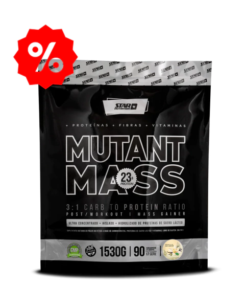 MUTANT MASS 1.5 kg AUMENTADOR DE MASA - STAR NUTRITION