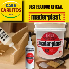 Cola Vinilica Maderplast C 103 X 22 Kg - CASA CARLITOS BOEDO
