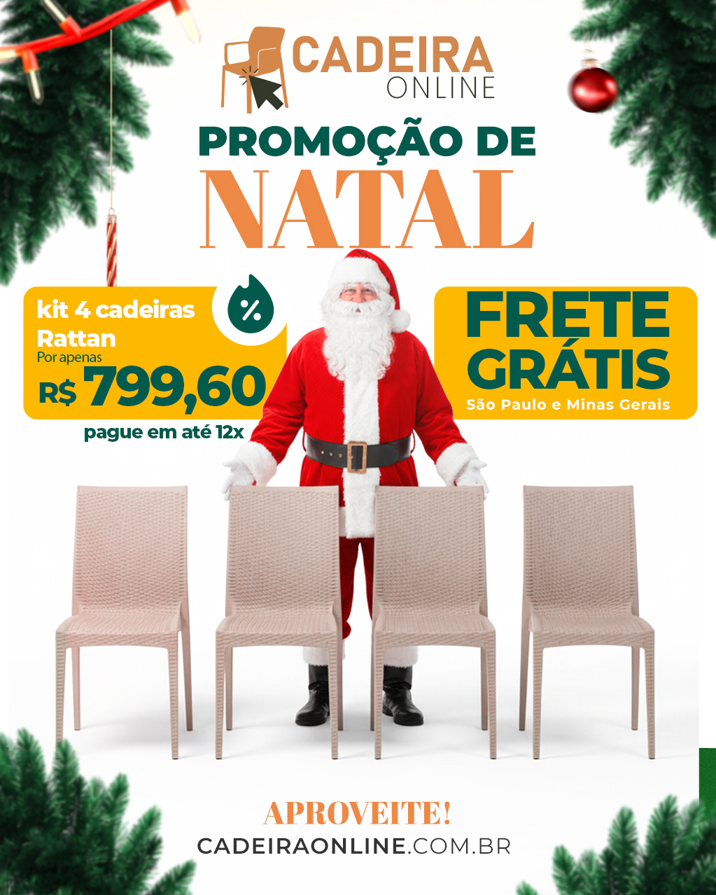 Carrusel Cadeira Online | Cadeiras com estilo, conforto e o melhor preço