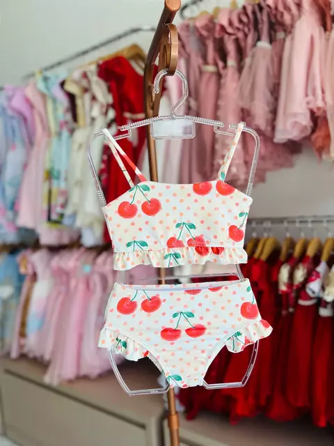 Biquíni Cerejinha Amarelo - comprar online