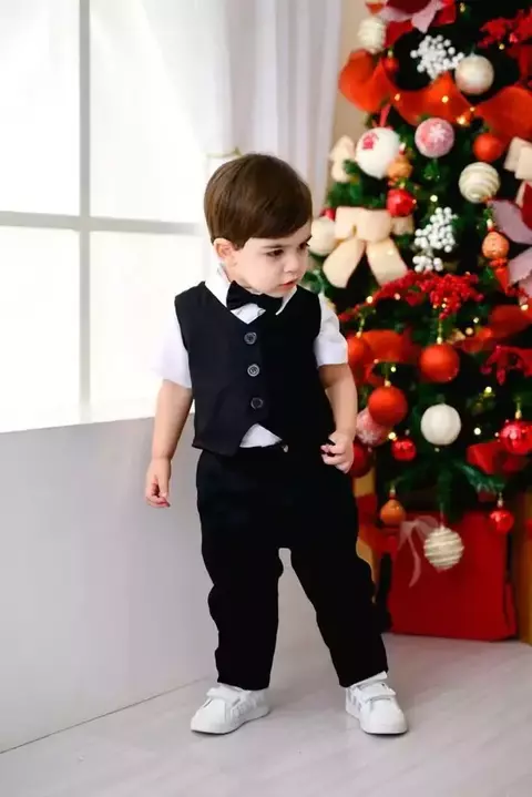 Colete Preto Esporte Fino Pagem - comprar online