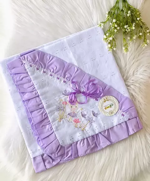 Manta Lasie Borboletas Lilás - comprar online