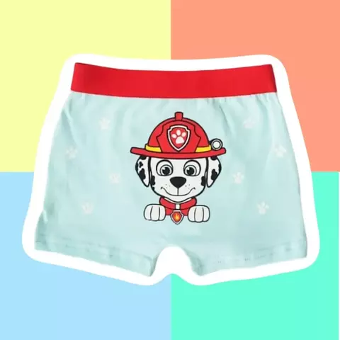 Cueca Box Infantil Patrulha Canina MARSHALL - comprar online