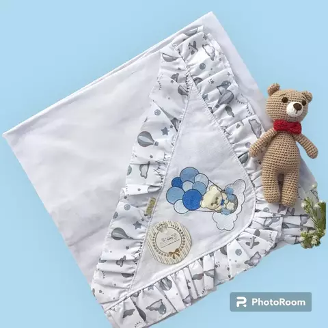 MANTA SUEDINE URSO BALÃO - comprar online