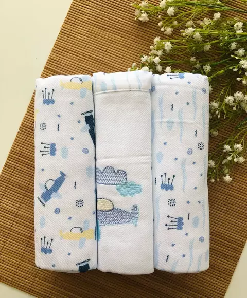 Kit Manta Cueiro Avião - comprar online