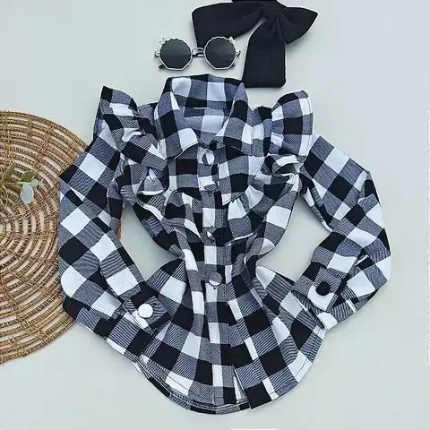 Camisa Xadrez Dunas Preta - comprar online