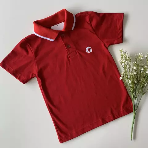 Gola Pólo Infantil masculina Vermelha - comprar online