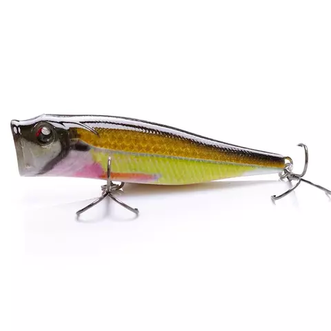 VTAVTA ScreamPopper Pro: Isca Flutuante Crankbait 13.5g c/ Rattlin para Pesca de Superfície