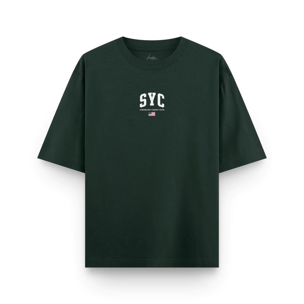 Oversized ''SYC'' Verde