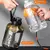 1.2l/1.7l/2.5l garrafa de água de grande capacidade copo de barriga grande garr