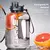 1.2l/1.7l/2.5l garrafa de água de grande capacidade copo de barriga grande garr - comprar online