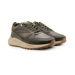 Wellington Polo Praga Verde Militar/Beige - Edkmayorista
