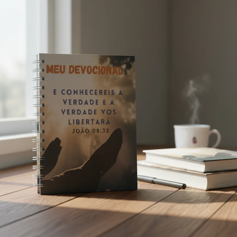 Caderno Devocional - Modelo 1 - comprar online
