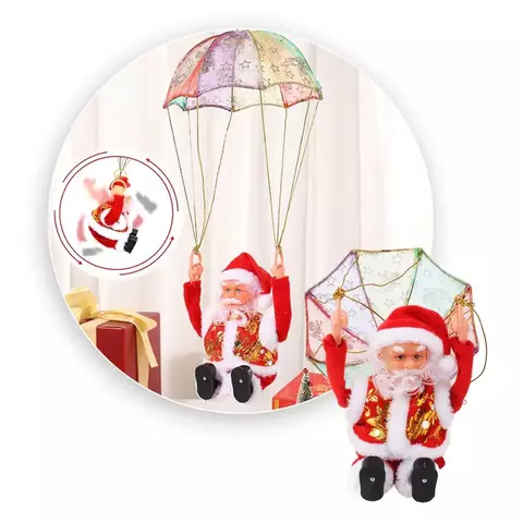 Papa Noel Paracaidas Giratorio navidad - comprar en línea