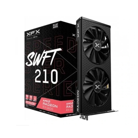 Xfx Speedster Swft 210 Amd Radeon Rx 6600 8gb Gddr6 Pci Express 4.0