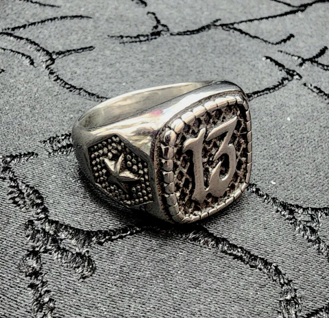 Anillo 13 acero quirurgico