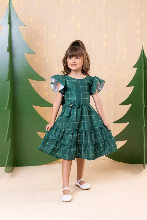 Vestido Natal Patty Verde