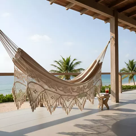 Rede de Dormir Casal Ostra Areia