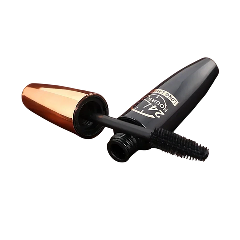 Rímel à Prova d'Água 5D - Extensão de Cílios em Fibra de Seda Preta