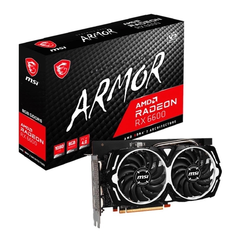 Placa De Video Msi Amd Radeon Rx 6600 Armor