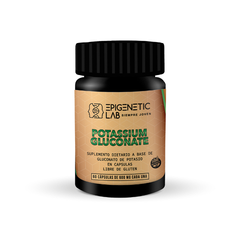 GLUCONATO DE POTASIO PURO X 60 CAPSULAS DE 600 MG SIN TACC