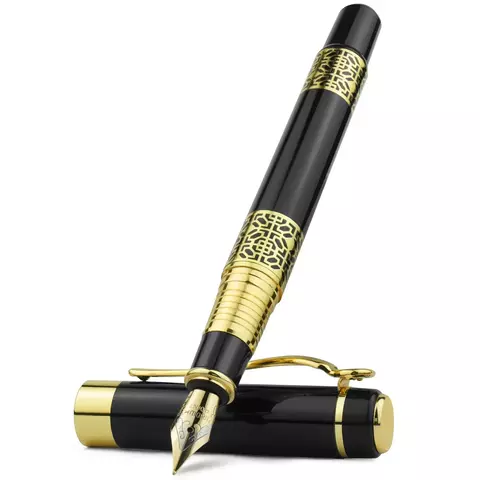 VintageFlow Pen – Caneta Tinteiro Retrô