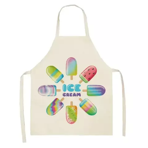 SweetCook – Avental Impermeável de Linho com Estampa