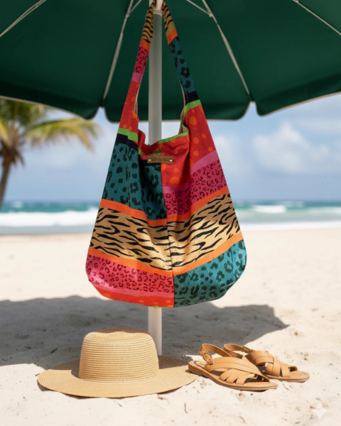Bolsa de Praia Bruna - comprar online