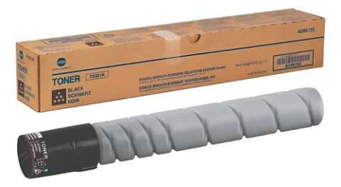 Toner Original Tn321 K Preto Bizhub C224 / C284 A33k130 Nf-e Preto