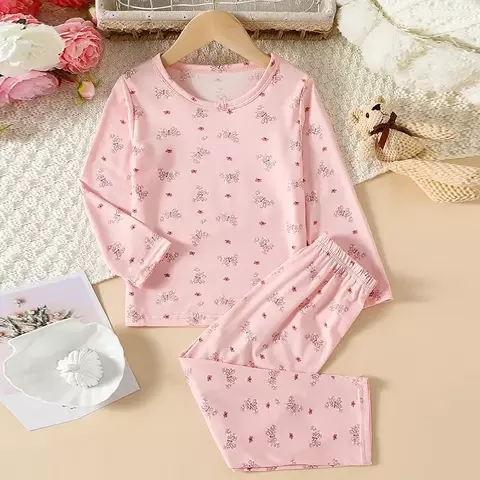 Pijama Infantil Verão Cartoon