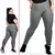 Legging Fitness Plus Size Cintura Alta – Conforto, Estilo e Levantamento de Bumbum! - comprar online