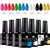 Kit Esmalte em Gel UV – 7 Cores Incríveis para Unhas Perfeitas e Duradouras! - loja online