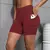 Calções esportivas femininas com bolso, leggings adequadas para corrida, fitness na internet