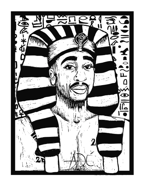 Print Tupac Faraó