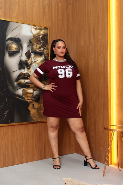 Vestido Curto Estampado Moda Gringa na internet