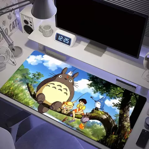 Meu vizinho totoro mouse pad anti-desvanecimento casa personalizado ergonômico