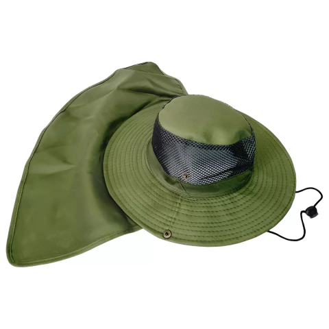 Chapéu Pescador Camping Australiano Proteção Nuca Pescoço - loja online