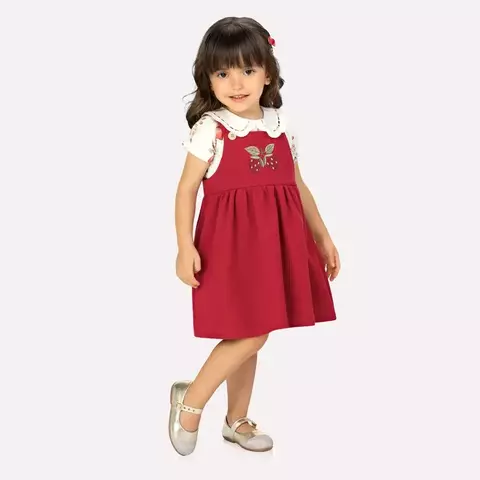 Conjunto Infantil Menina Morangos Milon