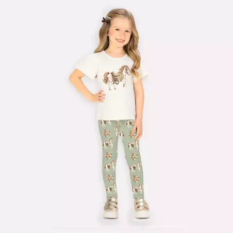 Conjunto Infantil Menina Cavalinho Milon