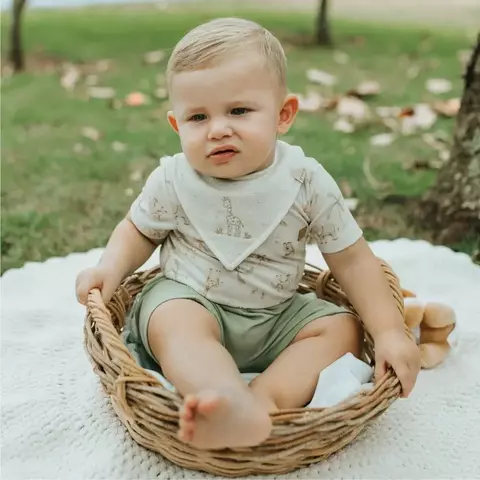 Conjunto Simple Wild com Babeiro Grow Up