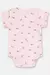 Body para Bebê Menina em Suedine Egípcio (Rosa Claro) Up Baby - Estilo Kids