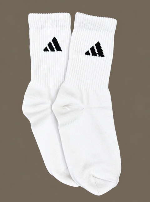 Medias ADIDAS 3/4 Blancas