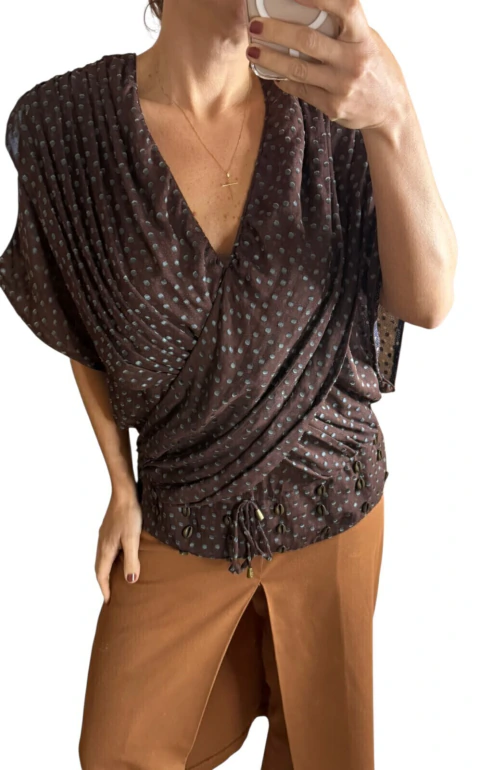 Blusa Raia Goeye 38 Seda