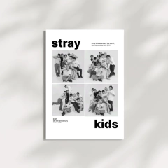 Placa Decorativa para Parede 15X21 em MDF Stray Kids